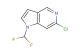 6-chloro-1-(difluoromethyl)pyrrolo[3,2-c]pyridine