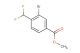 Methyl 3-bromo-4-(difluoromethyl)benzoate