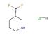 (3S)-3-(difluoromethyl)piperidine hydrochloride