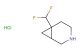 6-(Difluoromethyl)-3-azabicyclo[4.1.0]heptane hydrochloride
