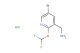 (5-Bromo-2-(difluoromethoxy)pyridin-3-yl)methanamine hydrochloride