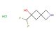 6-(Difluoromethyl)-2-azaspiro[3.3]heptan-6-ol hydrochloride