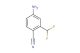4-Amino-2-(difluoromethyl)benzonitrile