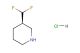 (3R)-3-(difluoromethyl)piperidine hydrochloride