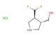 [(3S,4S)-4-(difluoromethyl)pyrrolidin-3-yl]methanol hydrochloride