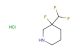 3-(difluoromethyl)-3-fluoro-piperidine hydrochloride