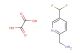 (5-(Difluoromethyl)pyridin-2-yl)methanamine oxalate