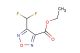 Ethyl 4-(difluoromethyl)-1,2,5-oxadiazole-3-carboxylate
