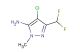 4-Chloro-3-(difluoromethyl)-1-methyl-1H-pyrazol-5-amine