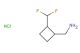 (2-(Difluoromethyl)cyclobutyl)methanamine hydrochloride