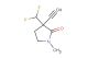 3-(difluoromethyl)-3-ethynyl-1-methyl-pyrrolidin-2-one