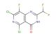5,7-Dichloro-2-(difluoromethyl)-8-fluoropyrido[4,3-d]pyrimidin-4(3H)-one