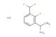 1-(3-(Difluoromethyl)-2-fluorophenyl)ethan-1-amine hydrochloride
