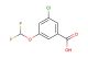3-Chloro-5-(difluoromethoxy)benzoic acid