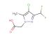 2-(4-Chloro-3-(difluoromethyl)-5-methyl-1H-pyrazol-1-yl)acetic acid