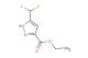 Ethyl 5-(difluoromethyl)-1H-pyrazole-3-carboxylate