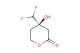 (R)-4-(Difluoromethyl)-4-hydroxytetrahydro-2H-pyran-2-one