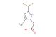 2-(3-(Difluoromethyl)-5-methyl-1H-pyrazol-1-yl)acetic acid