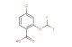 4-Chloro-2-(difluoromethoxy)benzoic acid