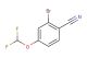 2-Bromo-4-(difluoromethoxy)benzonitrile
