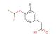 3-Bromo-4-(difluoromethoxy)phenylacetic acid