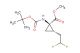 methyl (1R,2S)-1-(tert-butoxycarbonylamino)-2-(2,2-difluoroethyl)cyclopropanecarboxylate