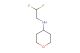 N-(2,2-Difluoroethyl)tetrahydro-2H-pyran-4-amine