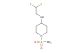 N-(2,2-Difluoroethyl)-1-methanesulfonylpiperidin-4-amine