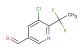 5-Chloro-6-(1,1-difluoroethyl)nicotinaldehyde