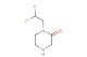 1-(2,2-difluoroethyl)piperazin-2-one