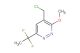 4-(Chloromethyl)-6-(1,1-difluoroethyl)-3-methoxy-pyridazine
