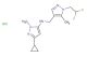 3-Cyclopropyl-N-((1-(2,2-difluoroethyl)-5-methyl-1H-pyrazol-4-yl)methyl)-1-methyl-1H-pyrazol-5-amine hydrochloride