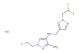 N-((1-(2,2-Difluoroethyl)-1H-pyrazol-4-yl)methyl)-1-(2-fluoroethyl)-3-methyl-1H-pyrazol-4-amine hydrochloride