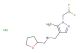 1-(1-(2,2-Difluoroethyl)-5-methyl-1H-pyrazol-4-yl)-N-((tetrahydrofuran-2-yl)methyl)methanamine hydrochloride
