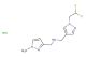 1-(1-(2,2-Difluoroethyl)-1H-pyrazol-4-yl)-N-((1-methyl-1H-pyrazol-3-yl)methyl)methanamine hydrochloride