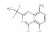 4,5-dichloro-2-(1,1-difluoroethyl)-8-methyl-quinazoline