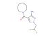 (3-Amino-1-(2,2-difluoroethyl)-1H-pyrazol-4-yl)(azepan-1-yl)methanone