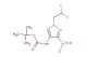 tert-Butyl (1-(2,2-difluoroethyl)-3-nitro-1H-pyrazol-4-yl)carbamate