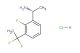 (1R)-1-[3-(1,1-difluoroethyl)-2-fluoro-phenyl]ethanamine hydrochloride