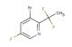 3-Bromo-2-(1,1-difluoroethyl)-5-fluoropyridine