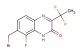 7-(bromomethyl)-3-(1,1-difluoroethyl)-8-fluoro-1H-quinoxalin-2-one
