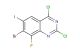 7-Bromo-2,4-dichloro-8-fluoro-6-iodoquinazoline