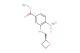 methyl (S)-4-nitro-3-((oxetan-2-ylmethyl)amino)benzoate