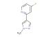 4-fluoro-2-(1-methyl-1H-pyrazol-4-yl)pyridine