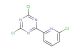 2,4-dichloro-6-(6-chloropyridin-2-yl)-1,3,5-triazine