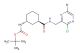 tert-butyl ((1R,3R)-3-(((6-bromo-3-chloropyrazin-2-yl)methyl)carbamoyl)cyclohexyl)carbamate