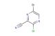 6-bromo-3-chloropyrazine-2-carbonitrile