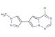 4-chloro-6-(1-methyl-1H-pyrazol-4-yl)pyrrolo[2,1-f][1,2,4]triazine