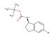 tert-butyl N-[(1R)-5-bromo-2,3-dihydro-1H-inden-1-yl]carbamate