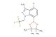 4-chloro-7-(4,4,5,5-tetramethyl-1,3,2-dioxaborolan-2-yl)-1-(2,2,2-trifluoroethyl)-1H-indazol-3-amine